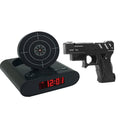 News 2021 Electronics Desk Clock Digital Alarm Clock Gadget Target-Laser shooting For Children's Alarm Clock Table Awakening